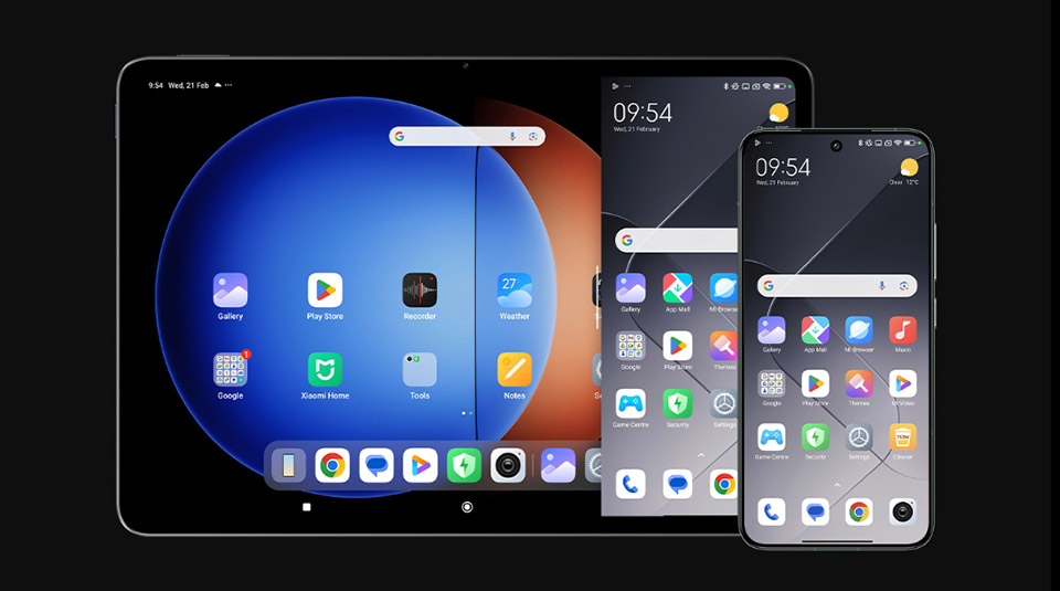 Xiaomi Pad 6S Pro smartphone sync